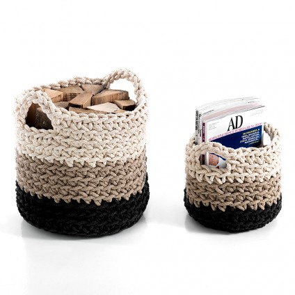Set of 2 multifunction baskets TENDER